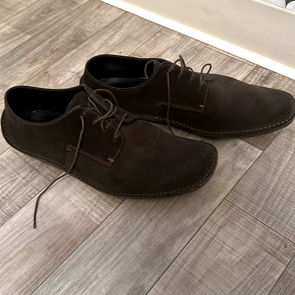 PRADA Chocolate brown suede Men’s size 9.5 US (Prada 8.5 2E)